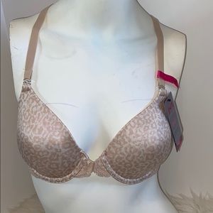 Beige Maidenform front close Bra